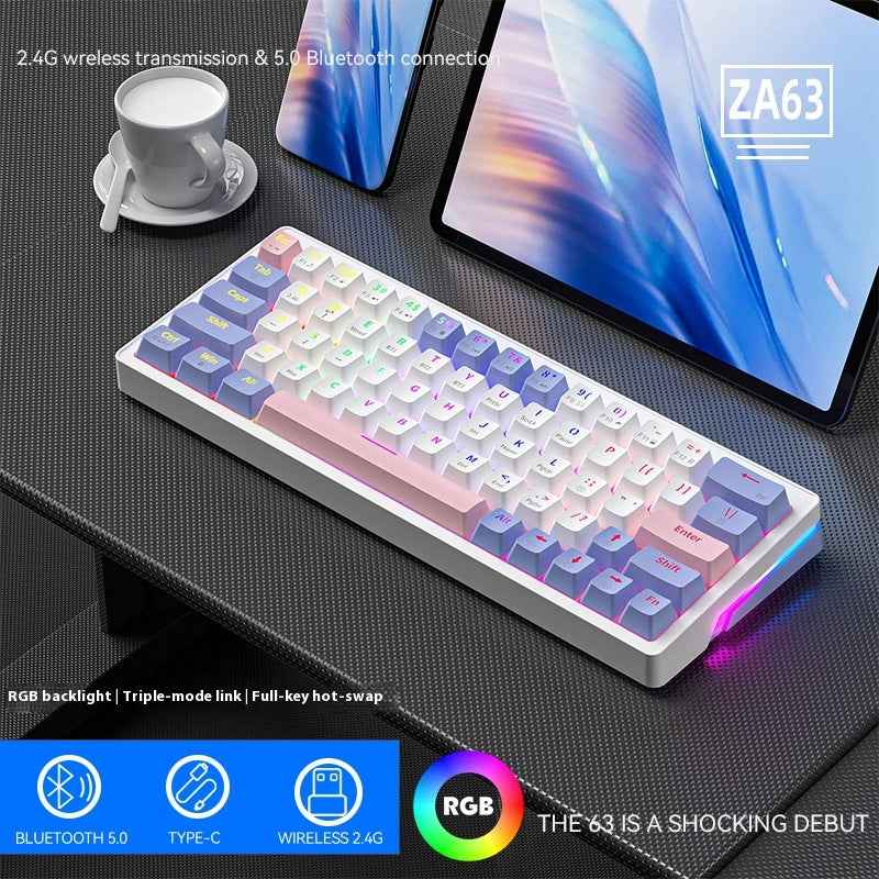 Customized Three-Model Mechanical Keyboard