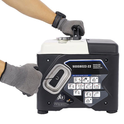 Quiet 1200W Portable Generator - Lightweight & Efficient