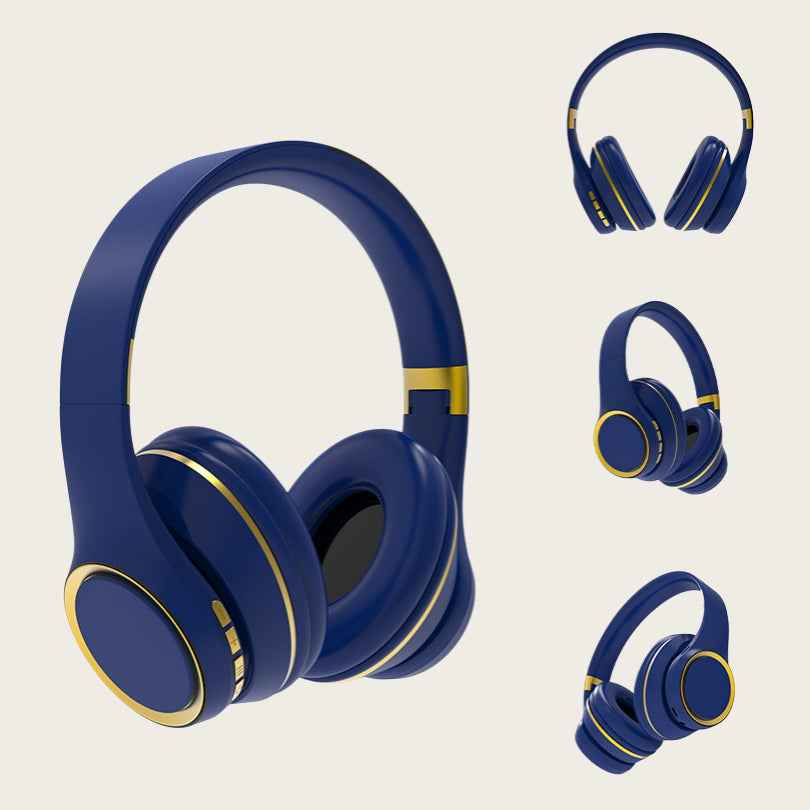 Over-Ear Bluetooth Headphones with Deep Bass