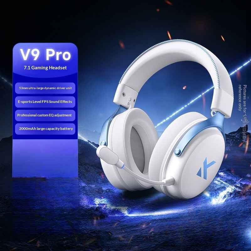 Over-Ear Bluetooth Gaming Headset with Four Modes