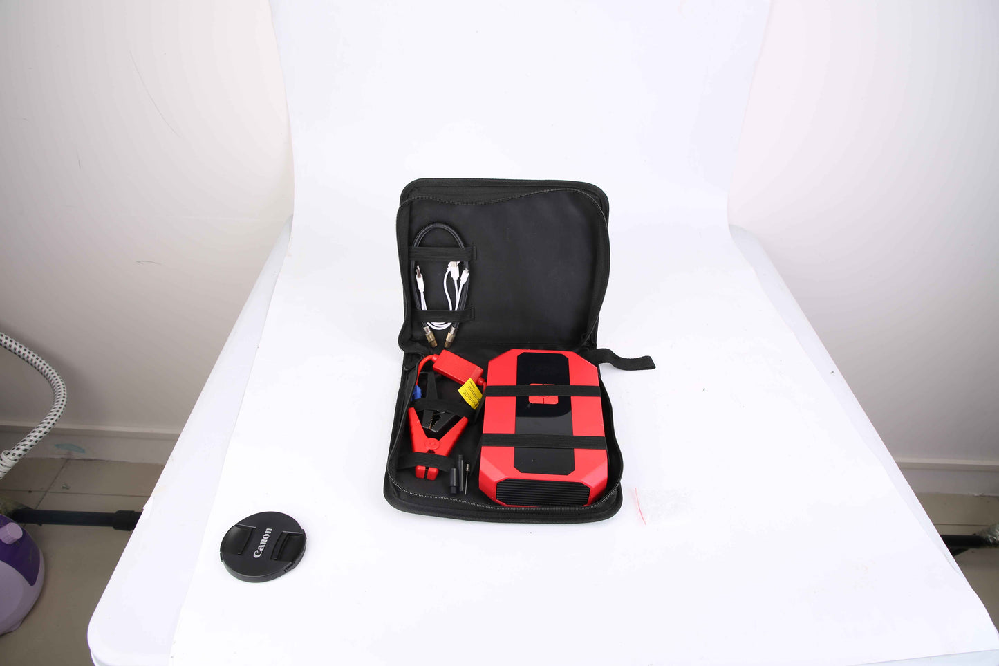 Portable Car Jump Starter & Air Compressor Combo