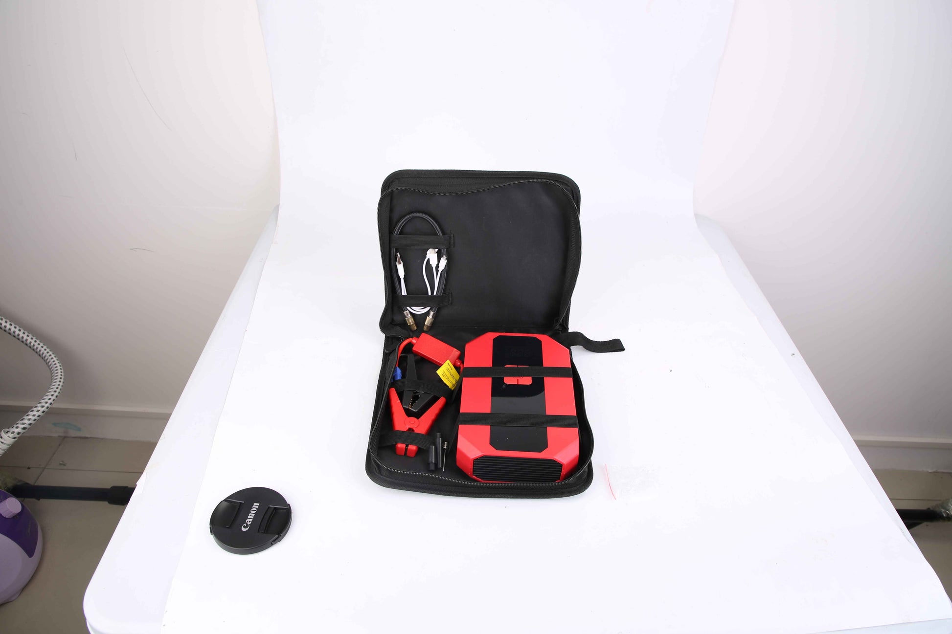 Portable Car Jump Starter & Air Compressor Combo