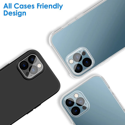 [ 2 Pack ]  Camera Lens Protector for Iphone 12 Pro Max, Scratch Resistant, Easy Installation