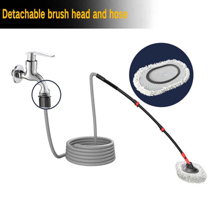Portable 41 Car Wash Mop with Soft Brush & 10m Hose