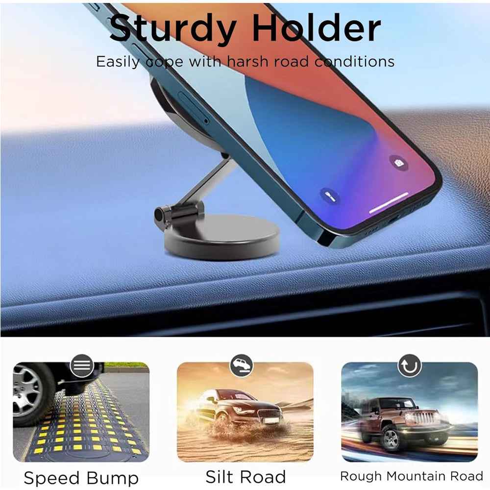 Adjustable Magnetic Car Phone Holder