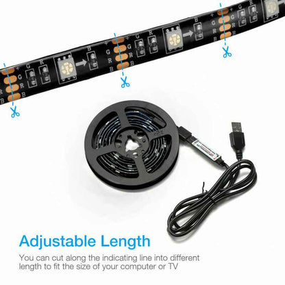 RGB LED Strip TV/Computer Light Kit with Remote