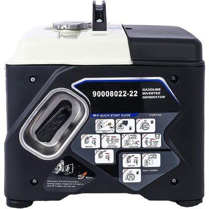 Quiet 1200W Portable Generator - Lightweight & Efficient