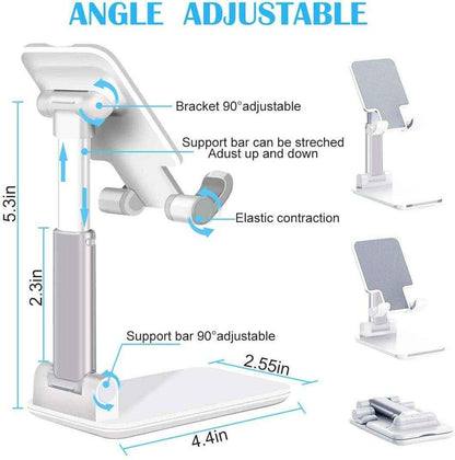 Foldable Cell Phone & Tablet Desk Stand