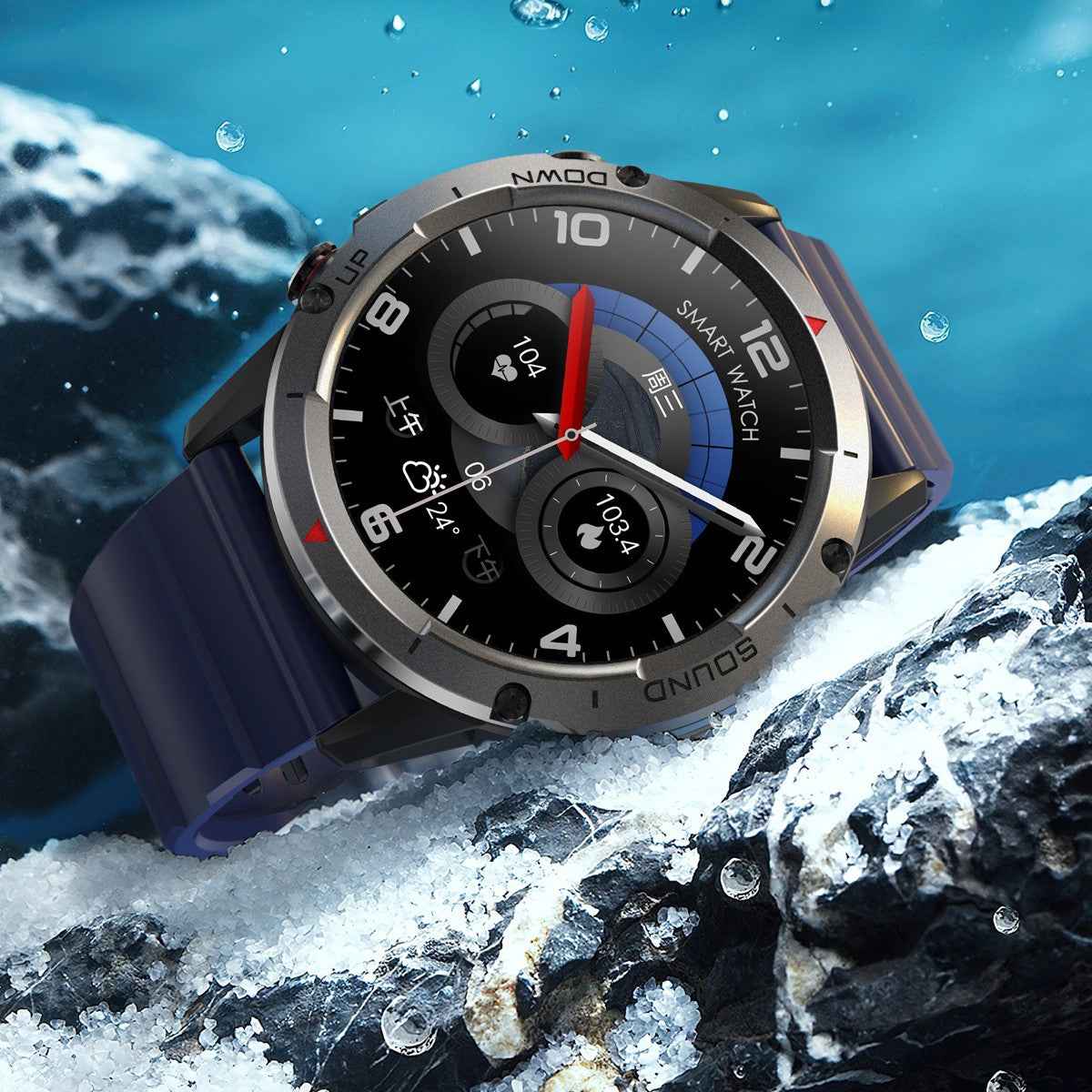 Smart Silicone Bluetooth Calling Watch