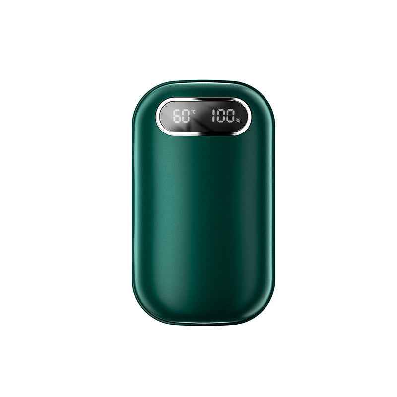 Double-Sided USB Digital Display Hand Warmer
