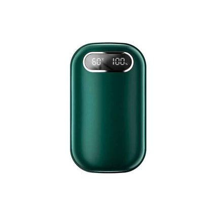 Double-Sided USB Digital Display Hand Warmer