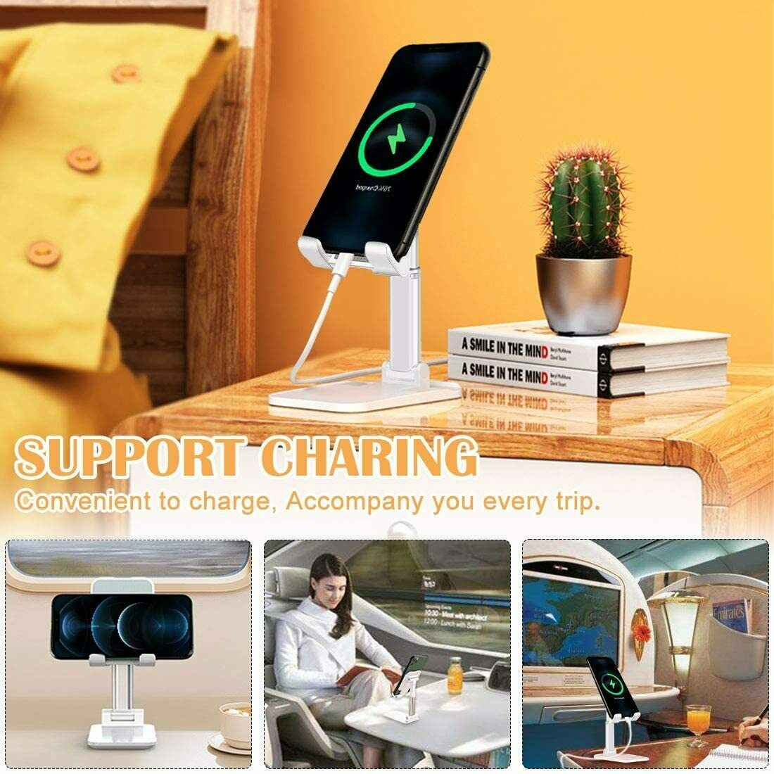 Foldable Cell Phone & Tablet Desk Stand
