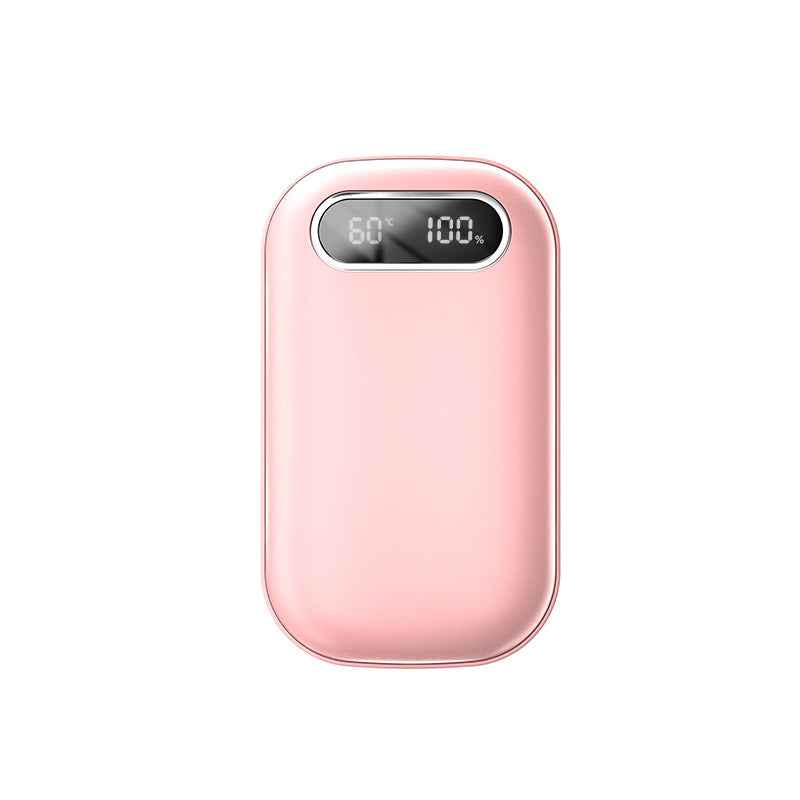 Double-Sided USB Digital Display Hand Warmer