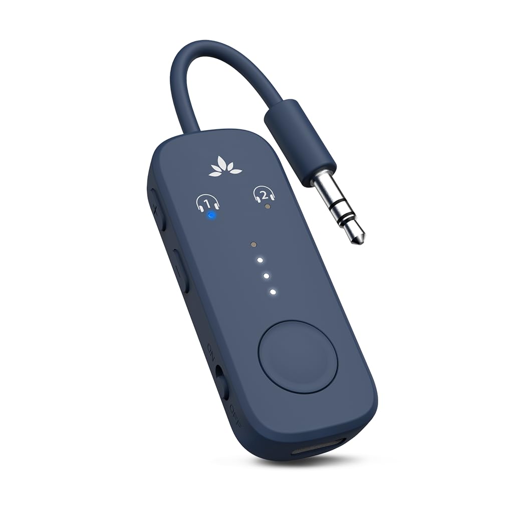 SkySync Duo: Bluetooth 5.3 Travel Audio Adapter