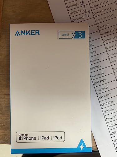 Anker SwiftCharge Nylon USB-C to Lightning Cord 3.3ft