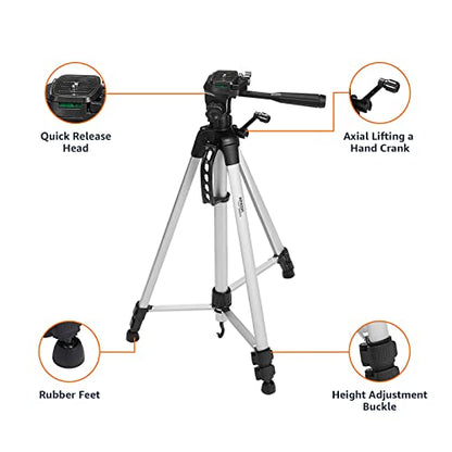 Amazon Basics Travel Tripod - 50 Champagne - Small Enterprise