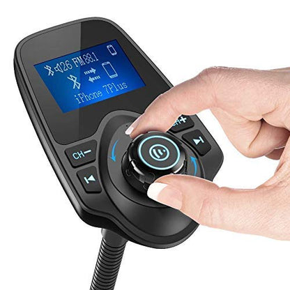 Nulaxy FlexiConnect: 2024 Bluetooth FM Car Adapter