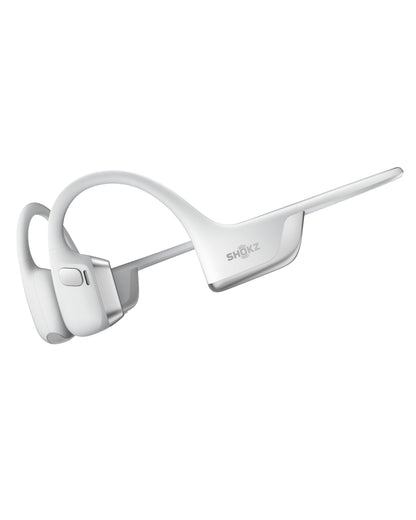 SHOKZ New OpenRun Pro 2- Bone Conduction Headphones, Open-Ear Bluetooth Wireless Sport Earphones for Running, Workouts - Sweat Resistant, Secure Comfortable Fit -Deep Bass, Smart Mic, Reflective Strip