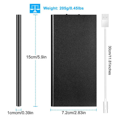 Ultra-thin 20000mAh Dual USB Power Bank