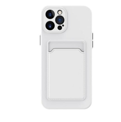 Simple Pure Color Liquid Silicone Phone Case - Small Enterprise