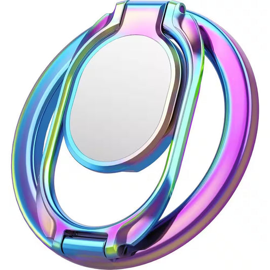 Magnetic Phone Ring Holder with Magsafe Double Adjustable Gym Ring Grip Removable for Iphone Ipad Smartphones Colorful