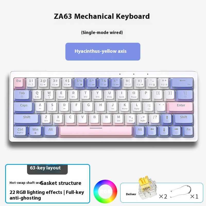 Customized Three-Model Mechanical Keyboard