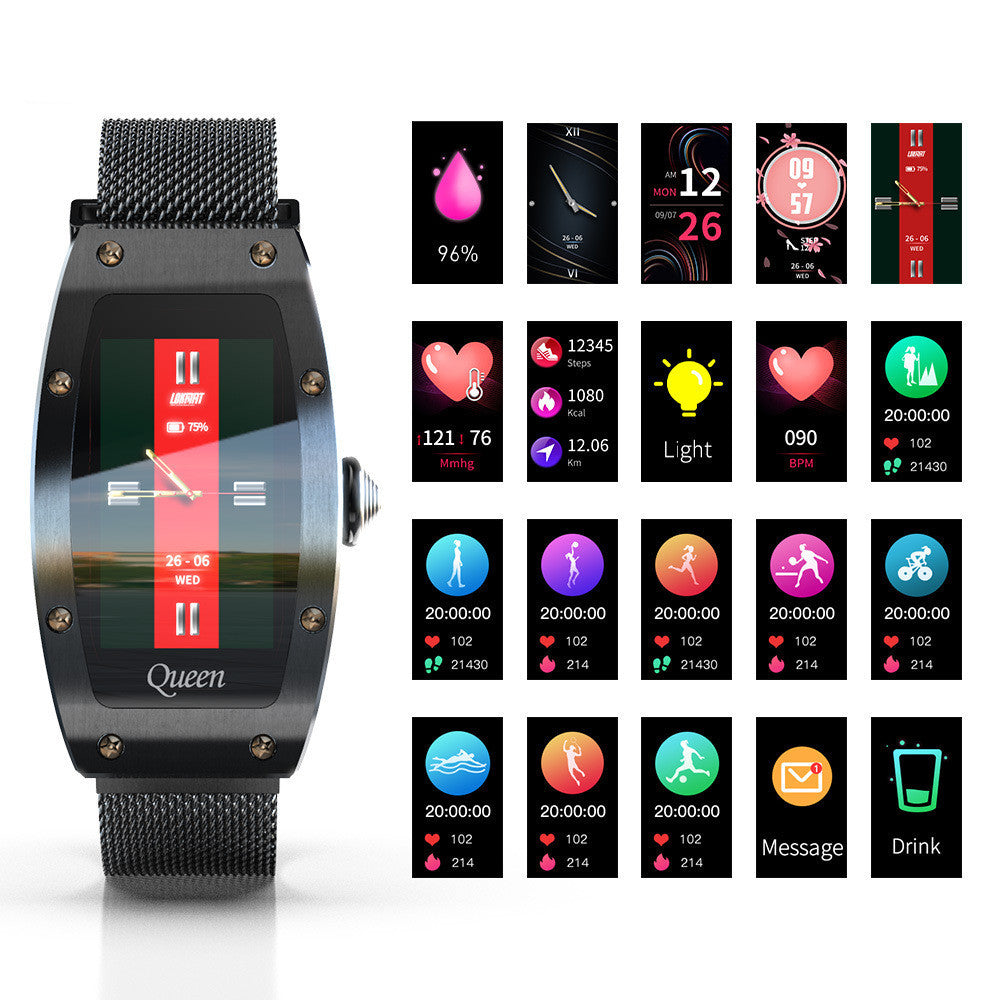 GlamFit: Women's Outdoor Smartwatch