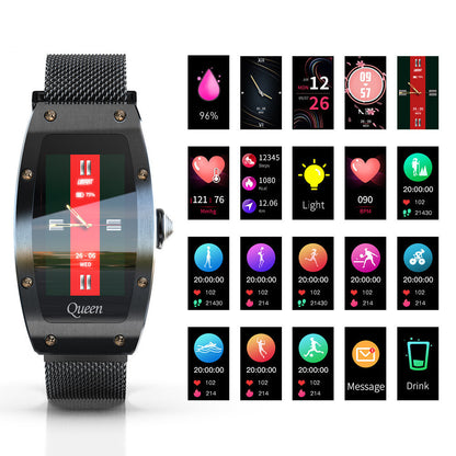 GlamFit: Women's Outdoor Smartwatch