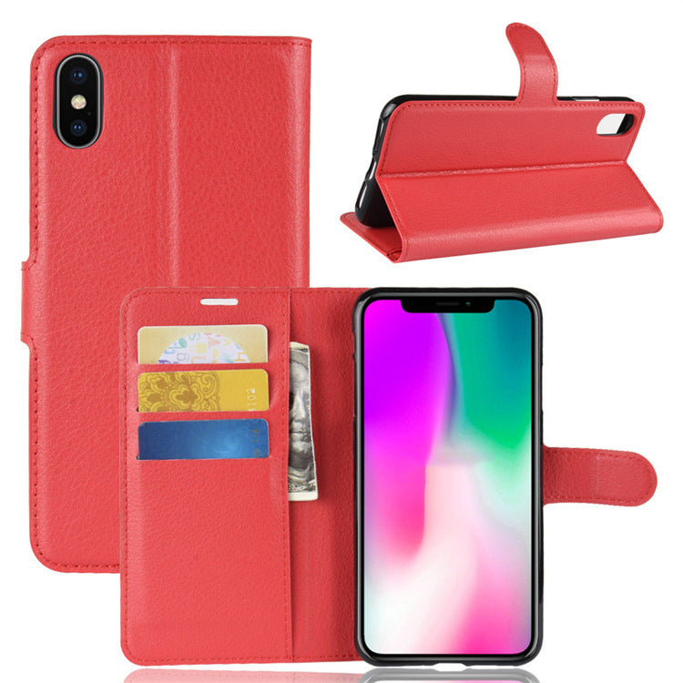 Litchi Pattern Leather Case For  Case - Small Enterprise