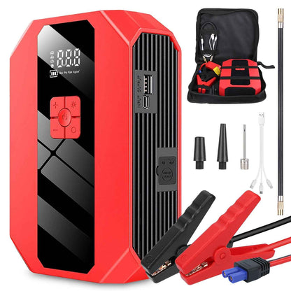 Portable Car Jump Starter & Air Compressor Combo