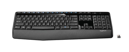 LogiKey K345: Full-Size Wireless Keyboard w/ Palm Rest