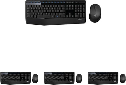 LogiKey K345: Full-Size Wireless Keyboard w/ Palm Rest