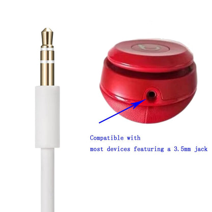 BeatsLink: 3.5mm Audio Cable w/Mic & Volume (White)
