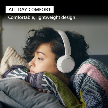 Sony WH-CH520: Blue Wireless On-Ear Headphones - Small Enterprise