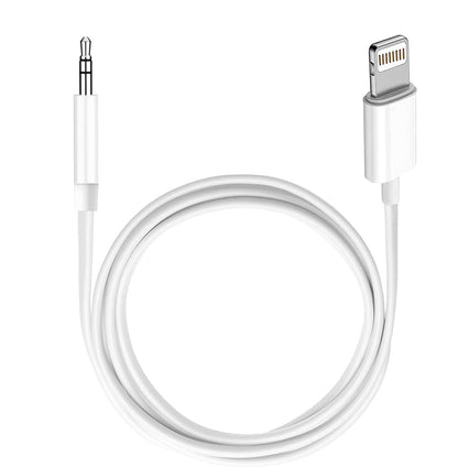 LightningLink: iPhone AUX Cable 3.3ft (White)