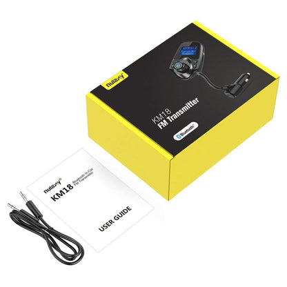 Nulaxy FlexiConnect: 2024 Bluetooth FM Car Adapter