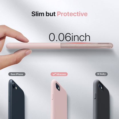 Miracase Capri Blue Slim Shockproof iPhone Case