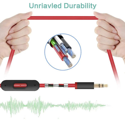 BeatsLink: 3.5mm Audio Cable w/Mic & Volume (White)