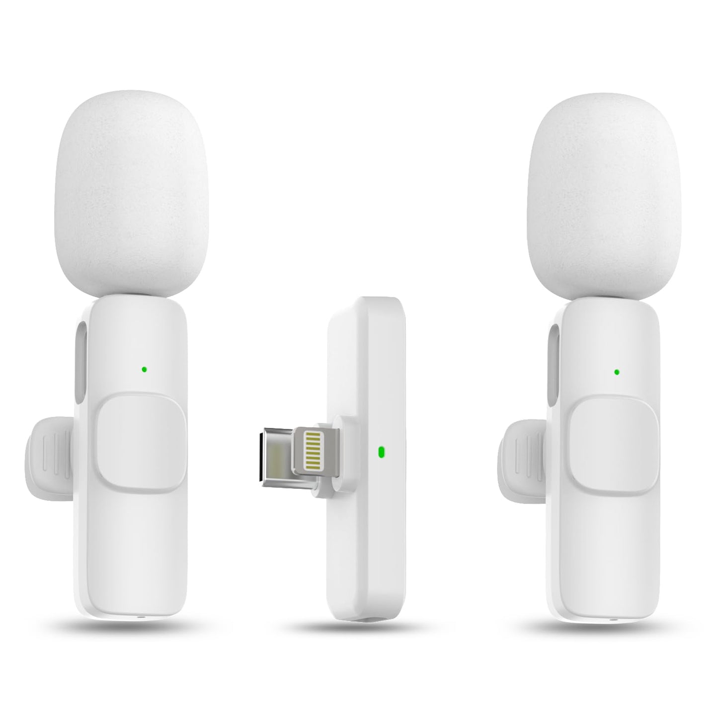 Wireless Lavalier Microphone for iPhone & Android