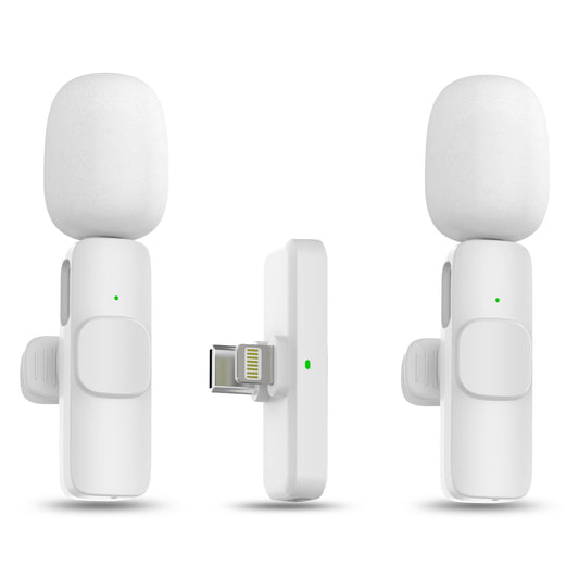 Wireless Lavalier Microphone for iPhone & Android
