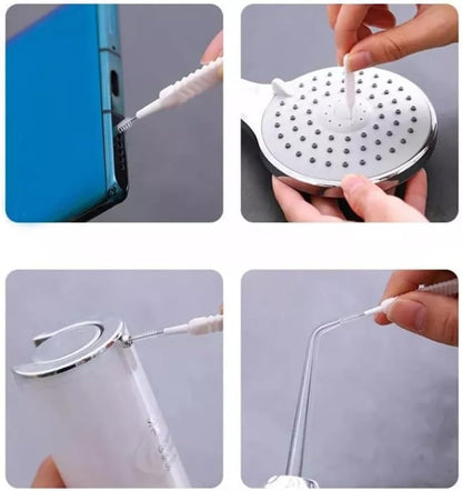 10 Pack Phone Charge Port Cleaning Tool kit, Anti-Clogging Mini Brushes Cleaner for iPhone 16 Pro Max Speaker and Receiver, Multifunctional Cleaning Tool Compatible with AirPods 4,Tablet Camera Etc