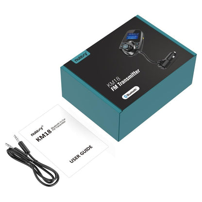 Nulaxy FlexiConnect: 2024 Bluetooth FM Car Adapter