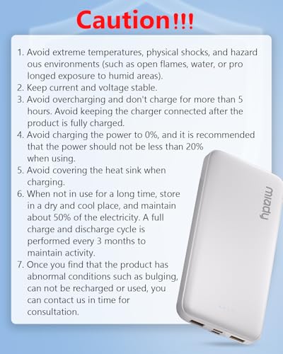 Miady Power Duo: 10K mAh USB-C Charger Pack - Small Enterprise