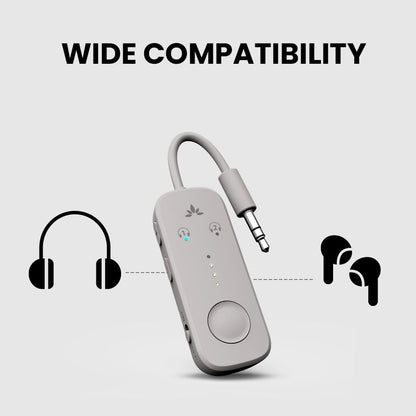 SkySync Duo: Bluetooth 5.3 Travel Audio Adapter