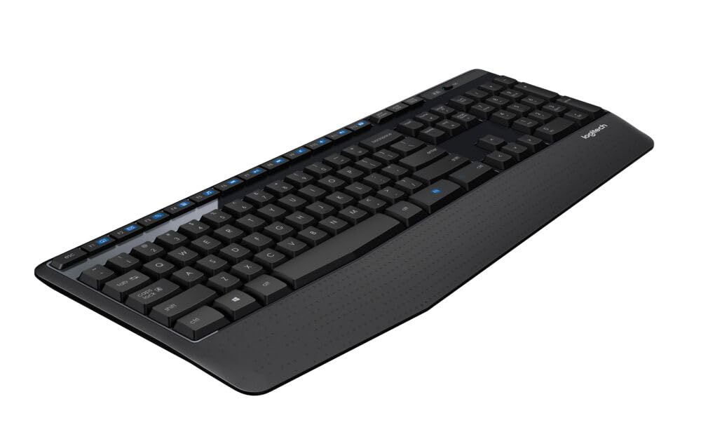 LogiKey K345: Full-Size Wireless Keyboard w/ Palm Rest