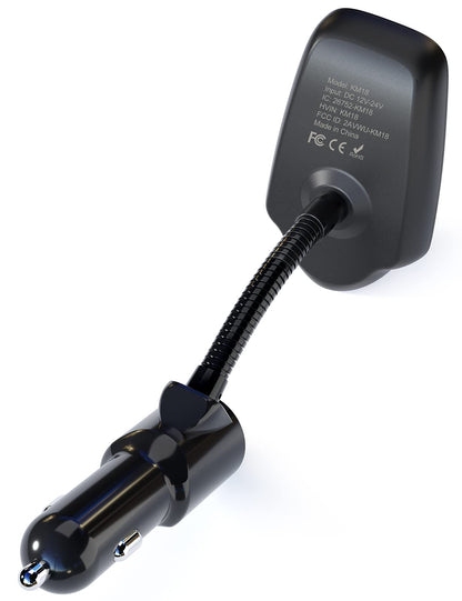 Nulaxy FlexiConnect: 2024 Bluetooth FM Car Adapter