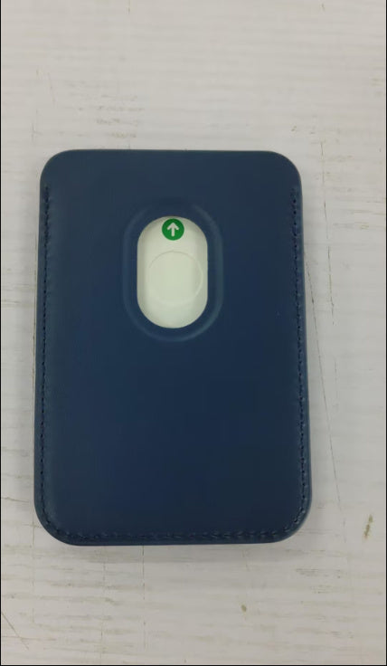 Magnetic Leather Card Holder Holder