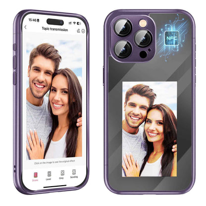 iPhone 15 Pro Max NFC Ink Screen Flip Case