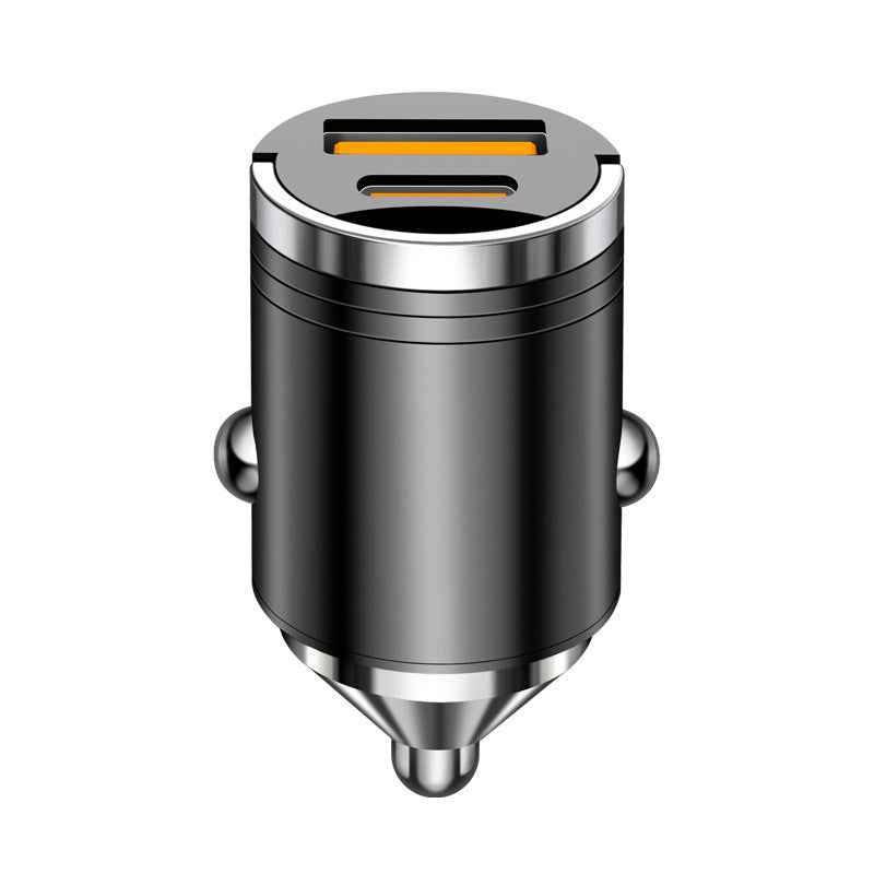 Hidden Pull Ring Car Charger Adapter