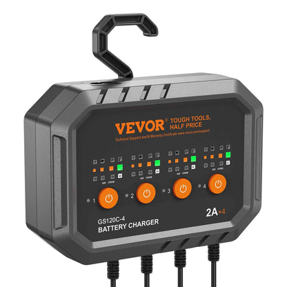 VEVOR 8-Amp Smart Battery Charger & Maintainer